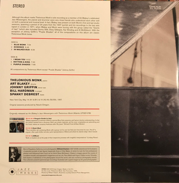 Thelonious Monk & Art Blakey – Blue Monk - obrazek 2