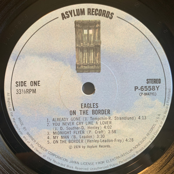 Eagles – On The Border - Japan Vinyl - obrazek 3