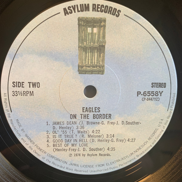 Eagles – On The Border - Japan Vinyl - obrazek 4