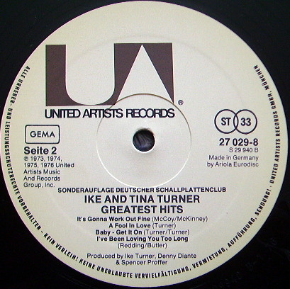 Ike & Tina Turner – Greatest Hits - obrazek 4