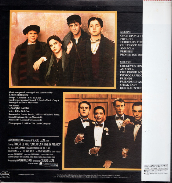 Ennio Morricone – Once Upon A Time In America (Original Motion Picture Soundtrack) - obrazek 2