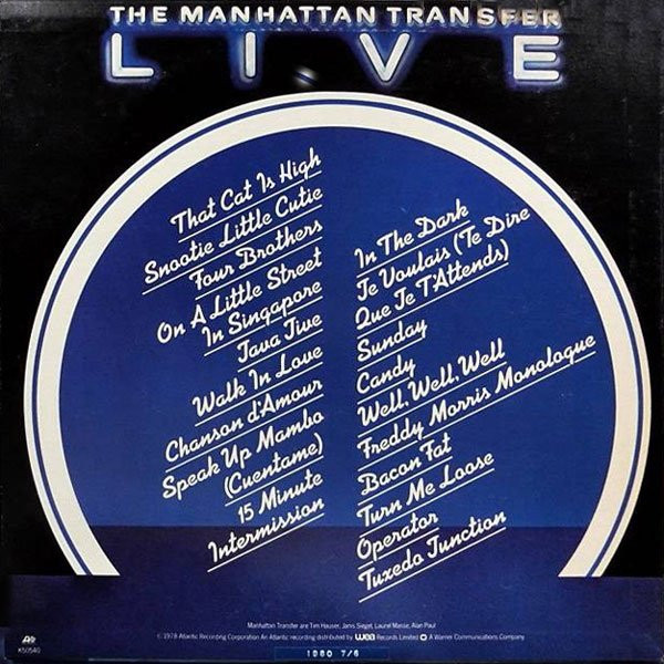 The Manhattan Transfer – Live - obrazek 2