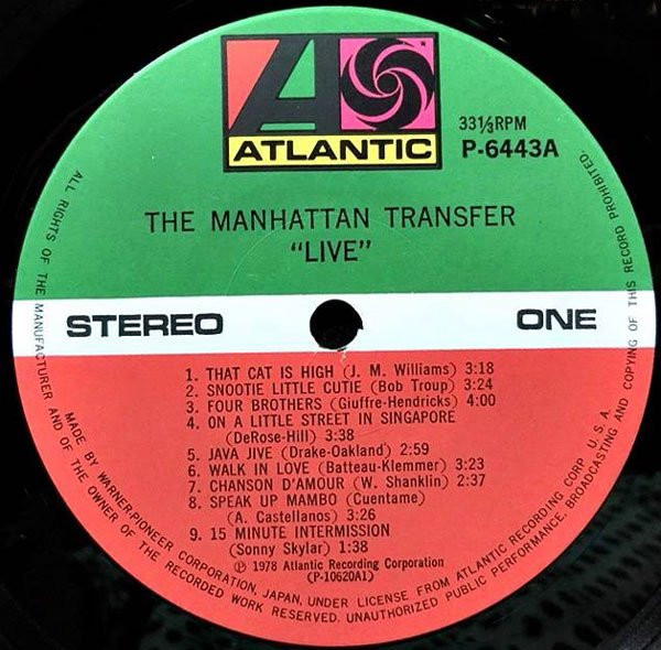 The Manhattan Transfer – Live - obrazek 3