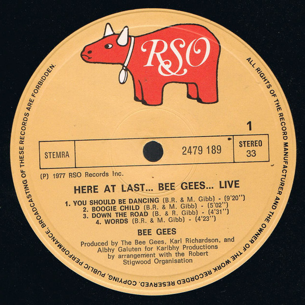 Bee Gees – Here At Last... Bee Gees... Live - obrazek 5
