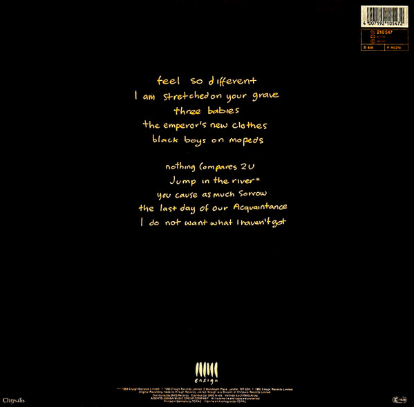 Sinéad O'Connor – I Do Not Want What I Haven't Got - obrazek 2