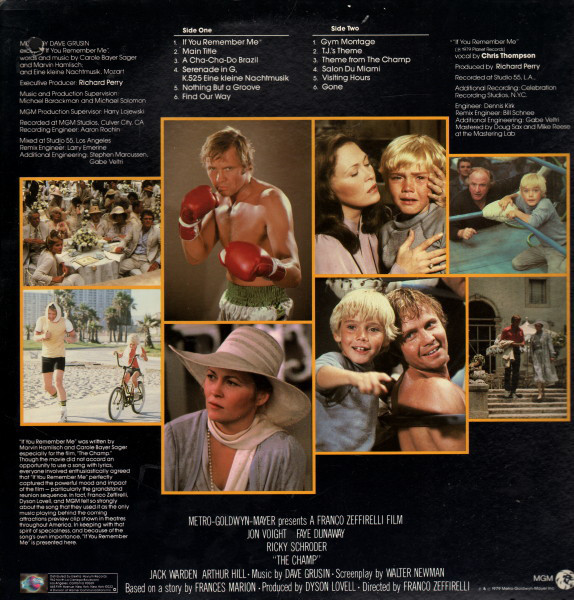 Dave Grusin – The Champ (Original Motion Picture Soundtrack) - obrazek 2