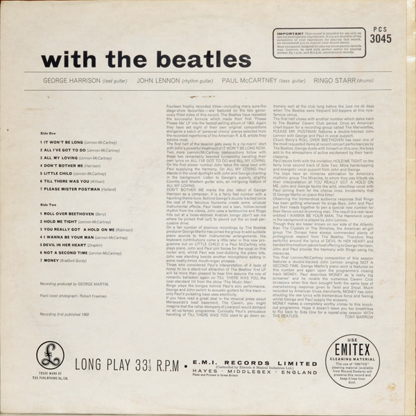 The Beatles – With The Beatles - obrazek 2