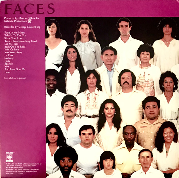 Earth, Wind & Fire – Faces - obrazek 2
