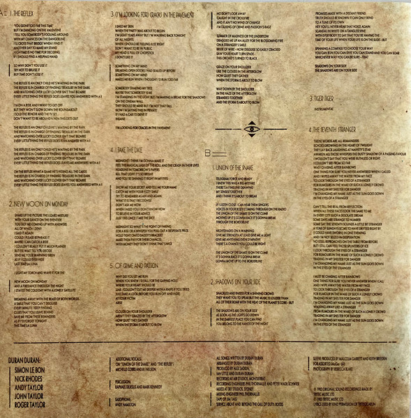 Duran Duran – Seven And The Ragged Tiger - obrazek 3