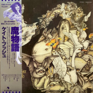 kate bush never for ever winyl japonia okładka