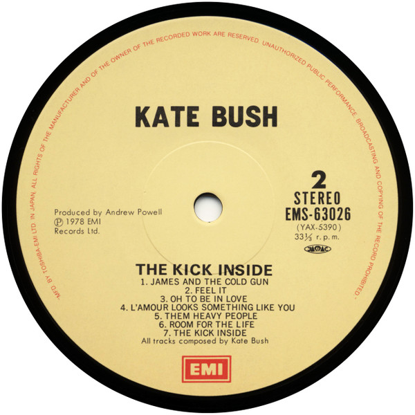 Kate Bush – The Kick Inside winyl | japońskie wydanie LP - obrazek 4
