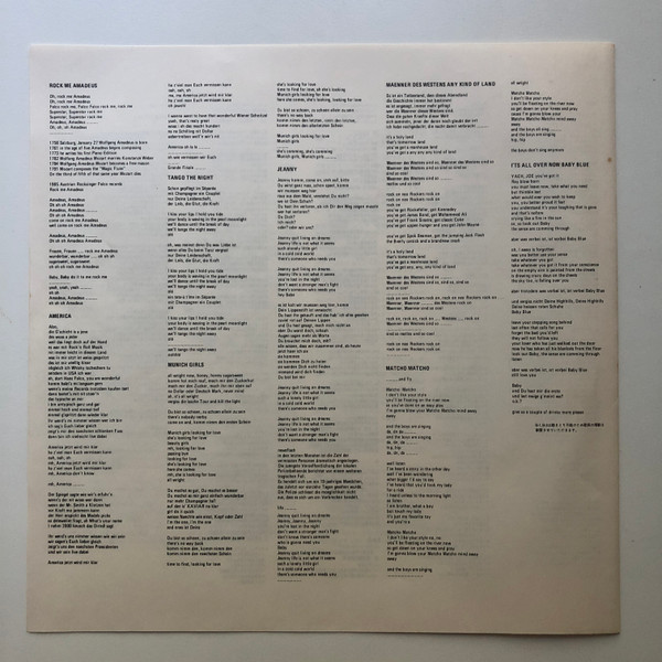 Falco – 3 winyl | japońskie wydanie LP - obrazek 5