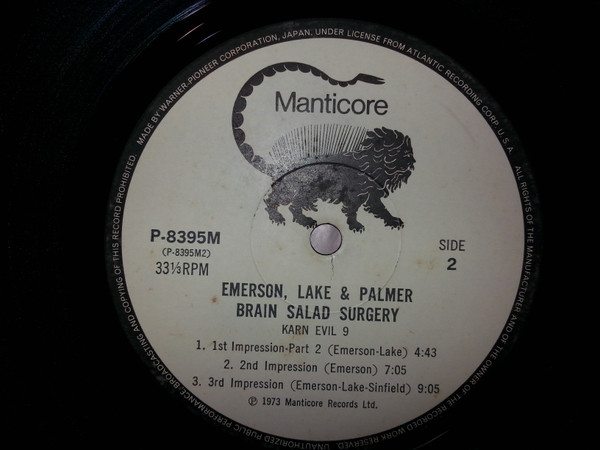 Emerson, Lake & Palmer – Brain Salad Surgery - obrazek 6