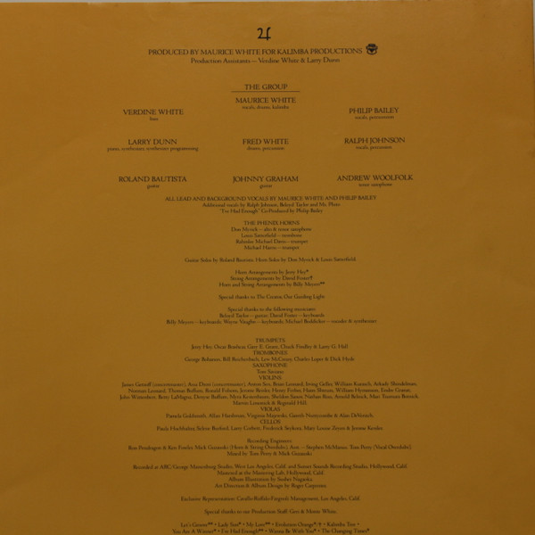 Earth, Wind & Fire – Raise! - obrazek 6