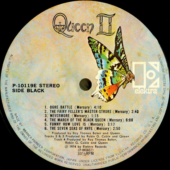 Queen – Queen II winyl | japońskie wydanie LP - obrazek 8