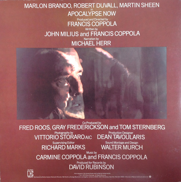 Carmine Coppola & Francis Coppola – Apocalypse Now winyl | japońskie wydanie LP - obrazek 6