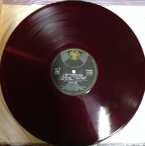 Elton John – A Very Special Collection winyl | japońskie wydanie LP czerwony winyl - obrazek 2