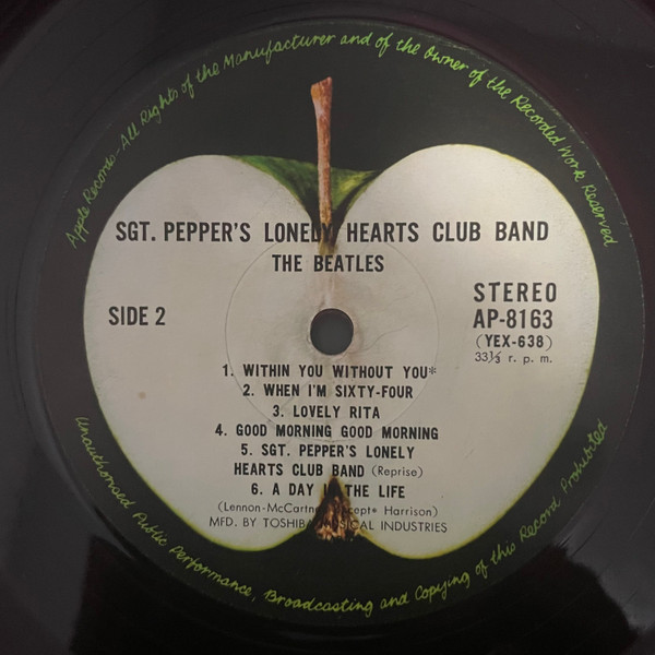 The Beatles – Sgt. Pepper's Lonely Hearts Club Band winyl | japońskie wydanie LP czerwony winyl - obrazek 4