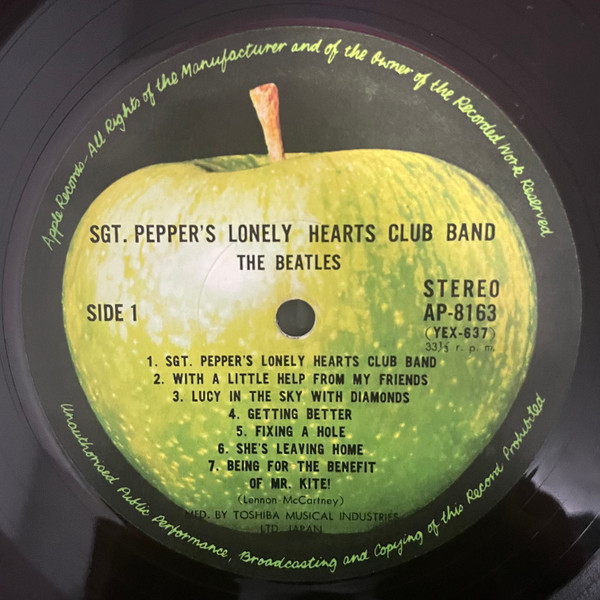 The Beatles – Sgt. Pepper's Lonely Hearts Club Band winyl | japońskie wydanie LP czerwony winyl - obrazek 5
