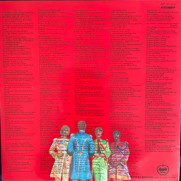 The Beatles – Sgt. Pepper's Lonely Hearts Club Band winyl | japońskie wydanie LP czerwony winyl - obrazek 7