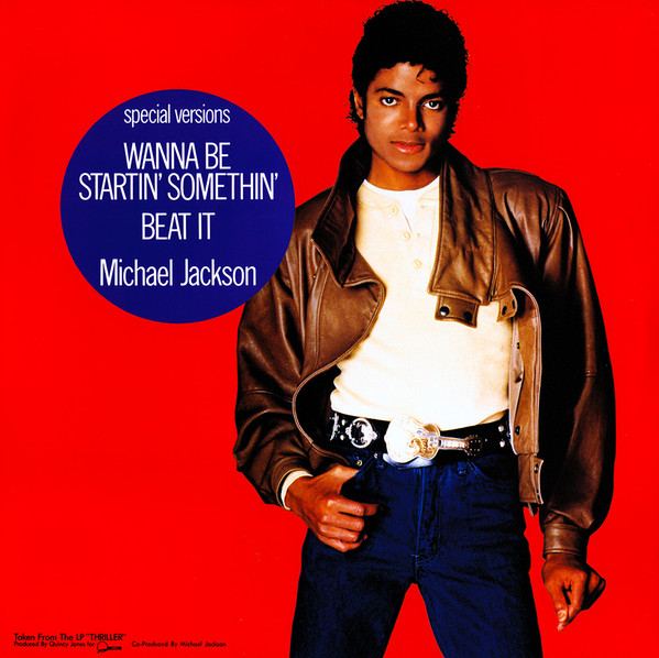 Michael Jackson – Wanna Be Startin' Somethin' / Beat It winyl | Japan Press 12” - obrazek 2