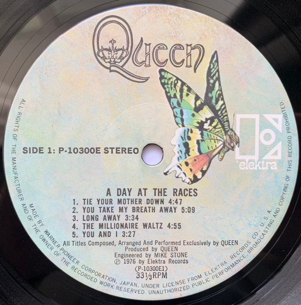 Queen – A Day At The Races winyl | Japan Press LP - obrazek 6