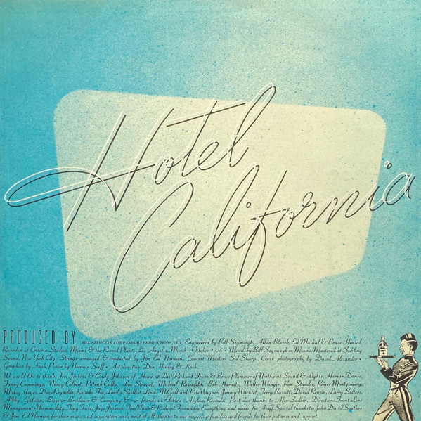Eagles – Hotel California winyl | Japan Press LP - obrazek 10