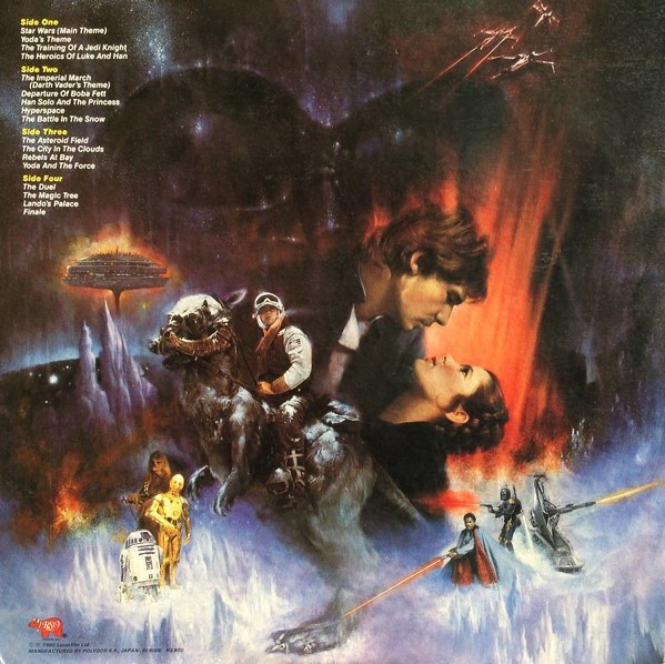John Williams – Star Wars / The Empire Strikes Back winyl | Japan Press 2LP - obrazek 2