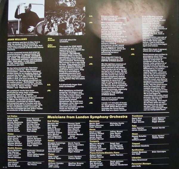 John Williams – Star Wars / The Empire Strikes Back winyl | Japan Press 2LP - obrazek 6