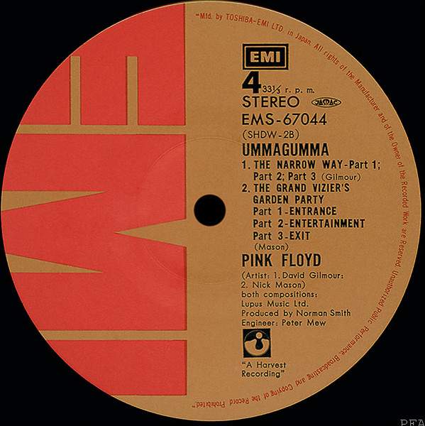 Pink Floyd – Ummagumma winyl | Japan Press 2LP - obrazek 6