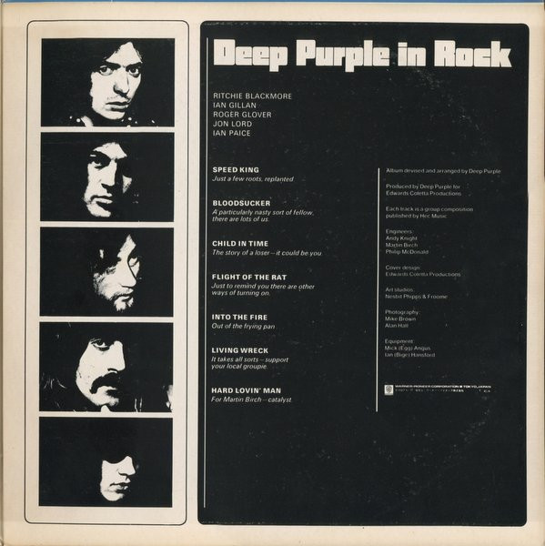 Deep Purple – In Rock winyl | Japan Press LP - obrazek 6