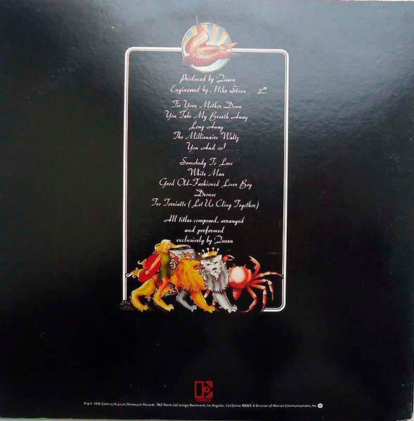 Queen – A Day At The Races winyl | Japan Press LP - obrazek 2
