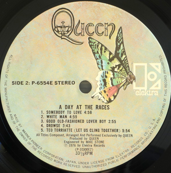 Queen – A Day At The Races winyl | Japan Press LP - obrazek 6