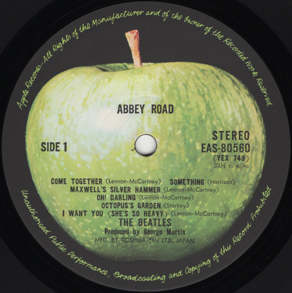 The Beatles – Abbey Road winyl | Japan Press LP - obrazek 4