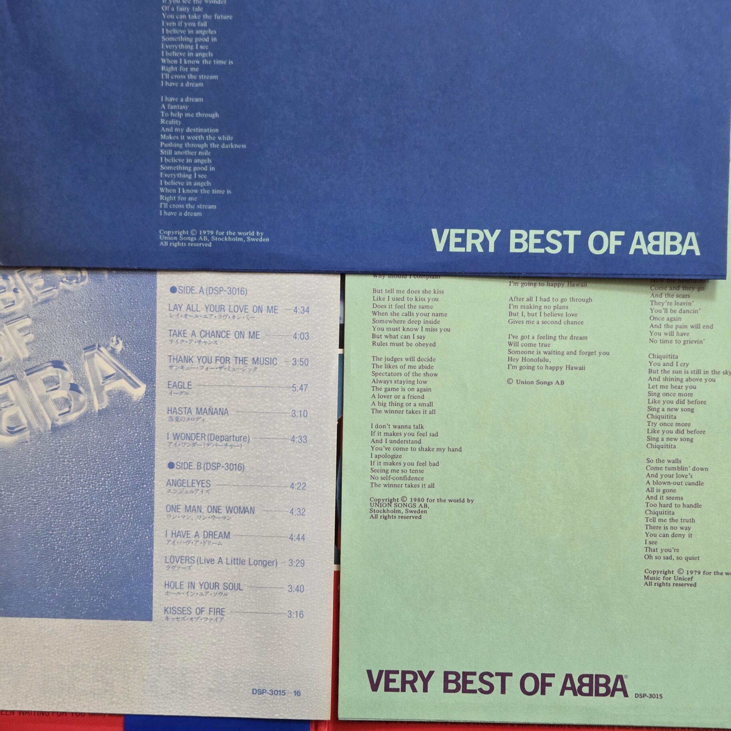 ABBA – Very Best Of ABBA Japan Press 2LP | First Japan Press - obrazek 4