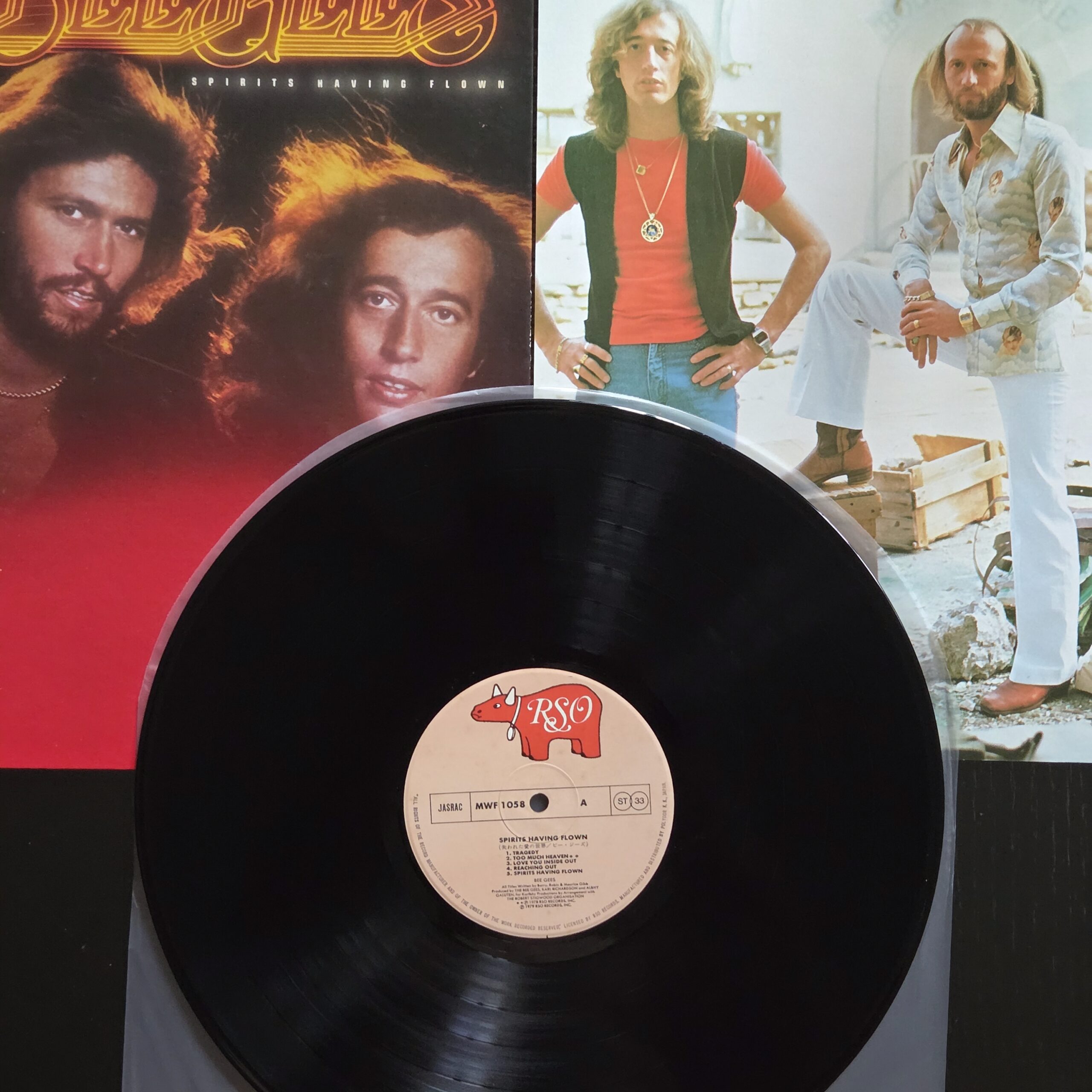 Bee Gees – Spirits Having Flown Japan Press LP MWF-1058 - obrazek 6