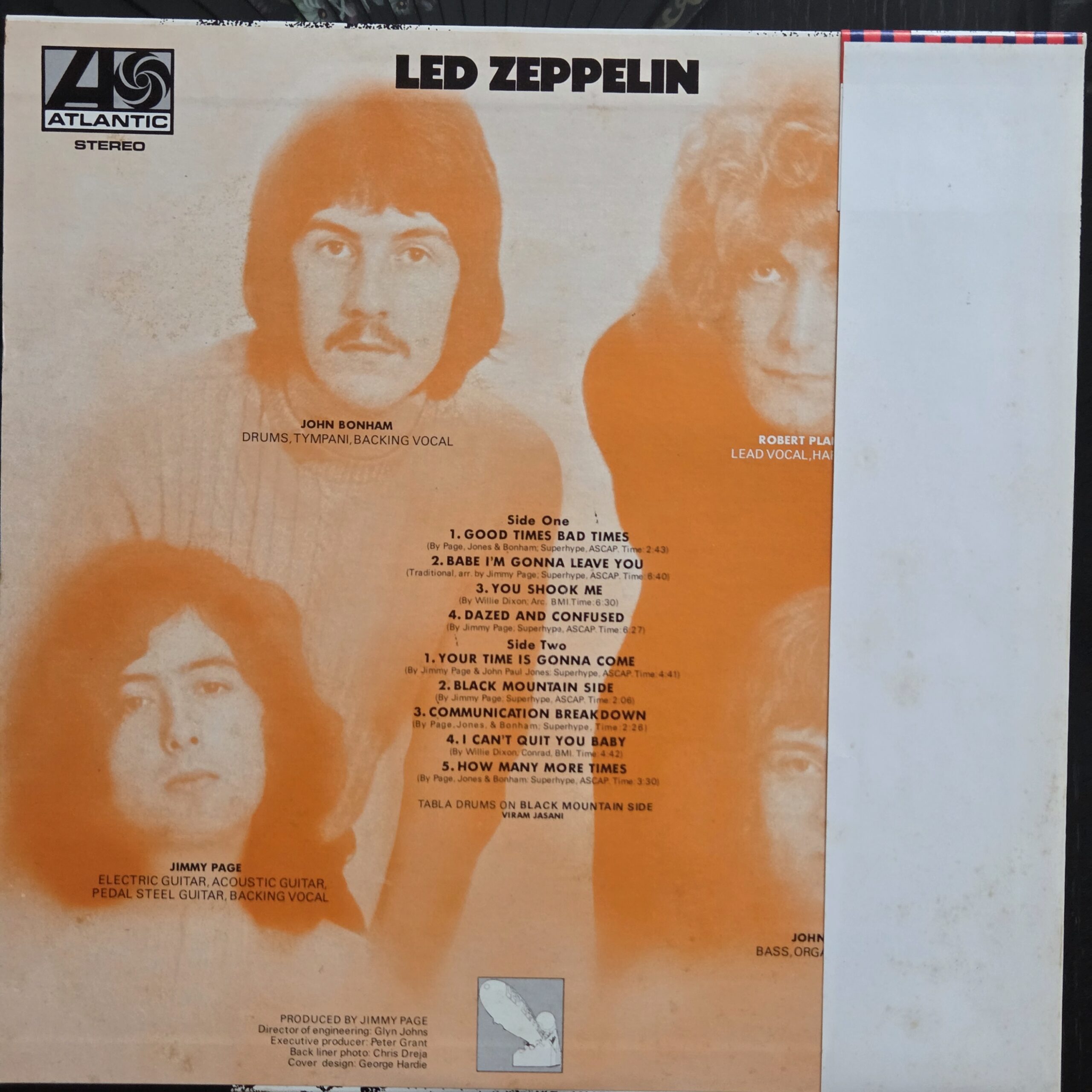 Led Zeppelin – Led Zeppelin Japan Press LP P-6516A - obrazek 2