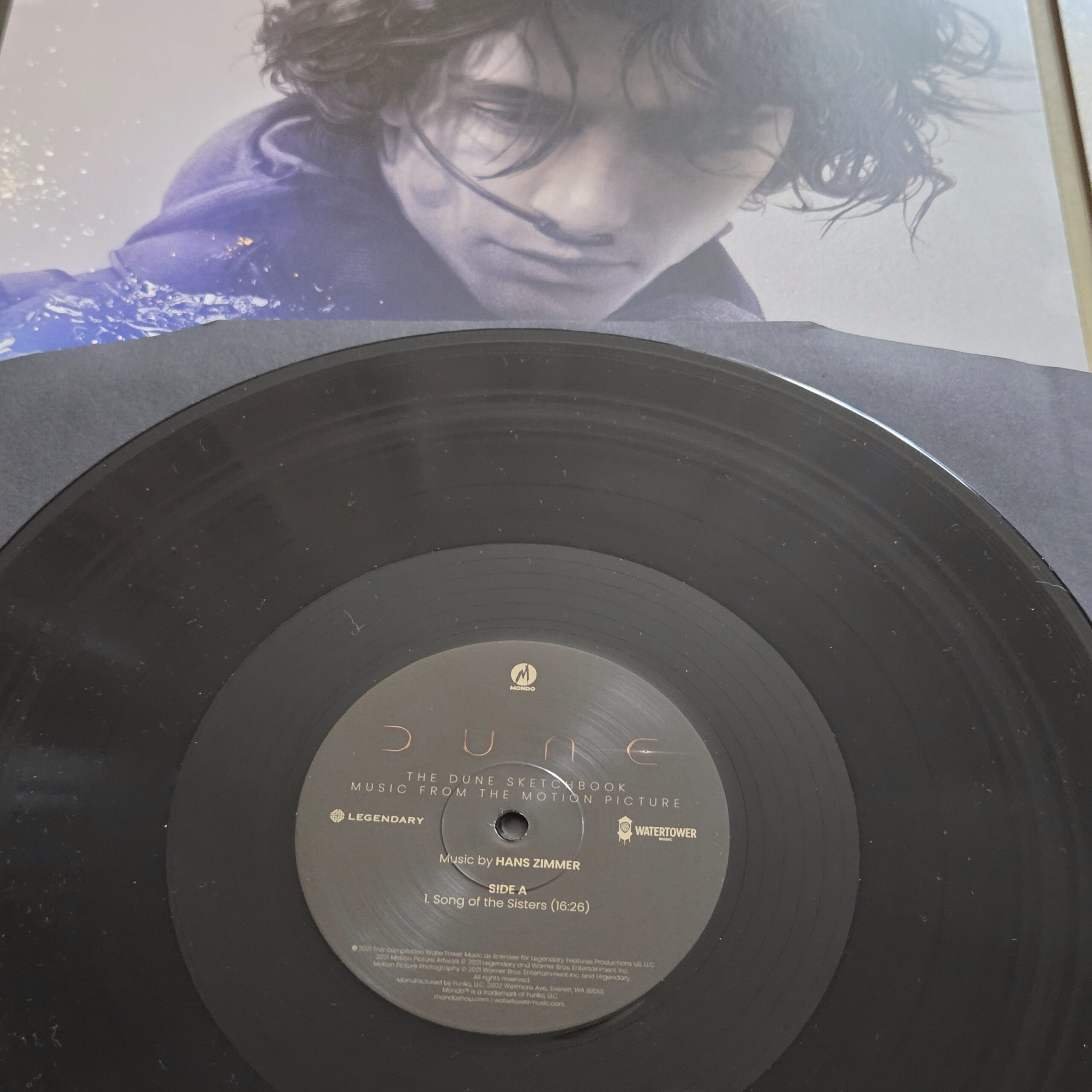 Hans Zimmer – Dune (The Dune Sketchbook) (Music From The Motion Picture) USA Press 3LP MOND-239 - obrazek 5