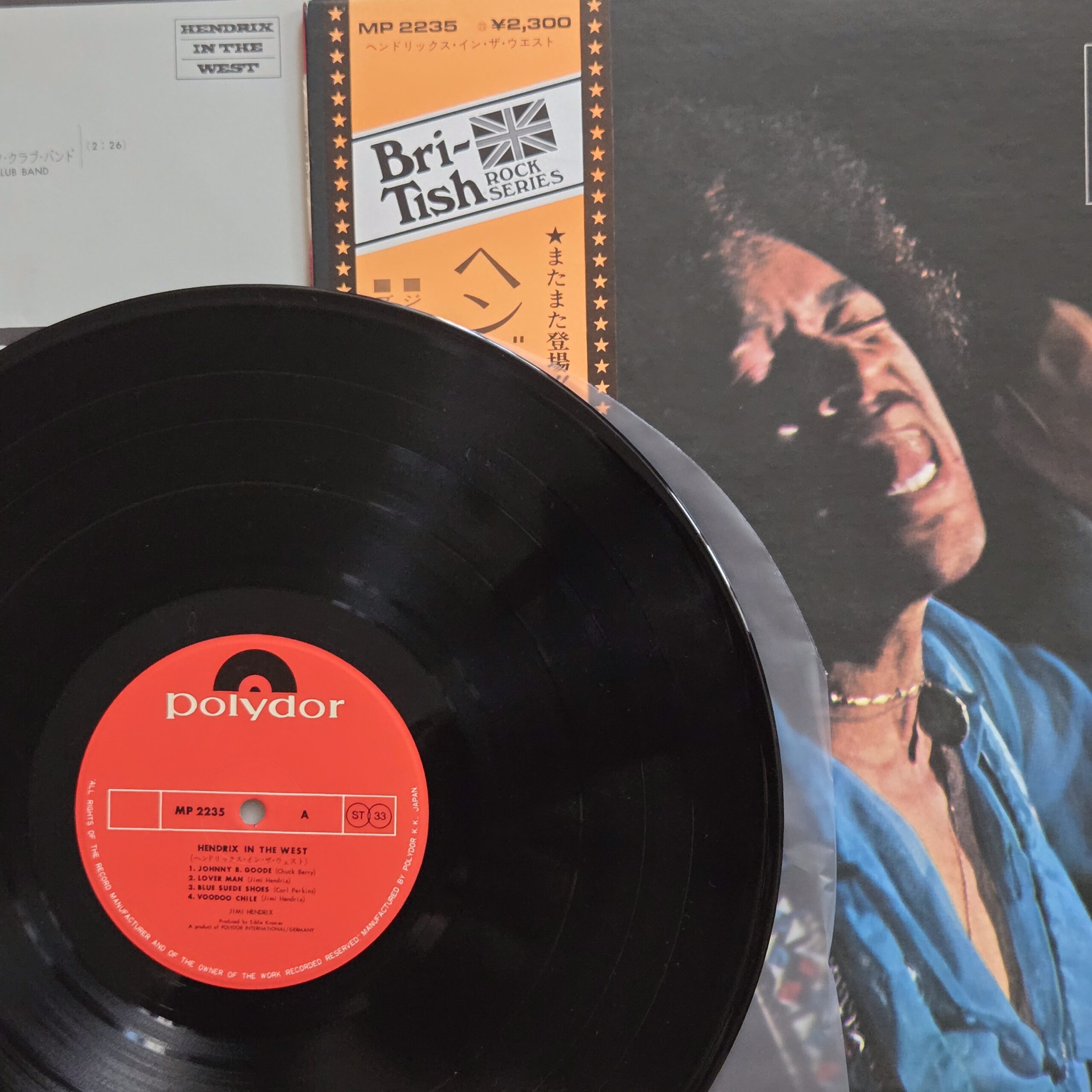Jimi Hendrix – Hendrix In The West Japan First Press LP MP 2235 - obrazek 3