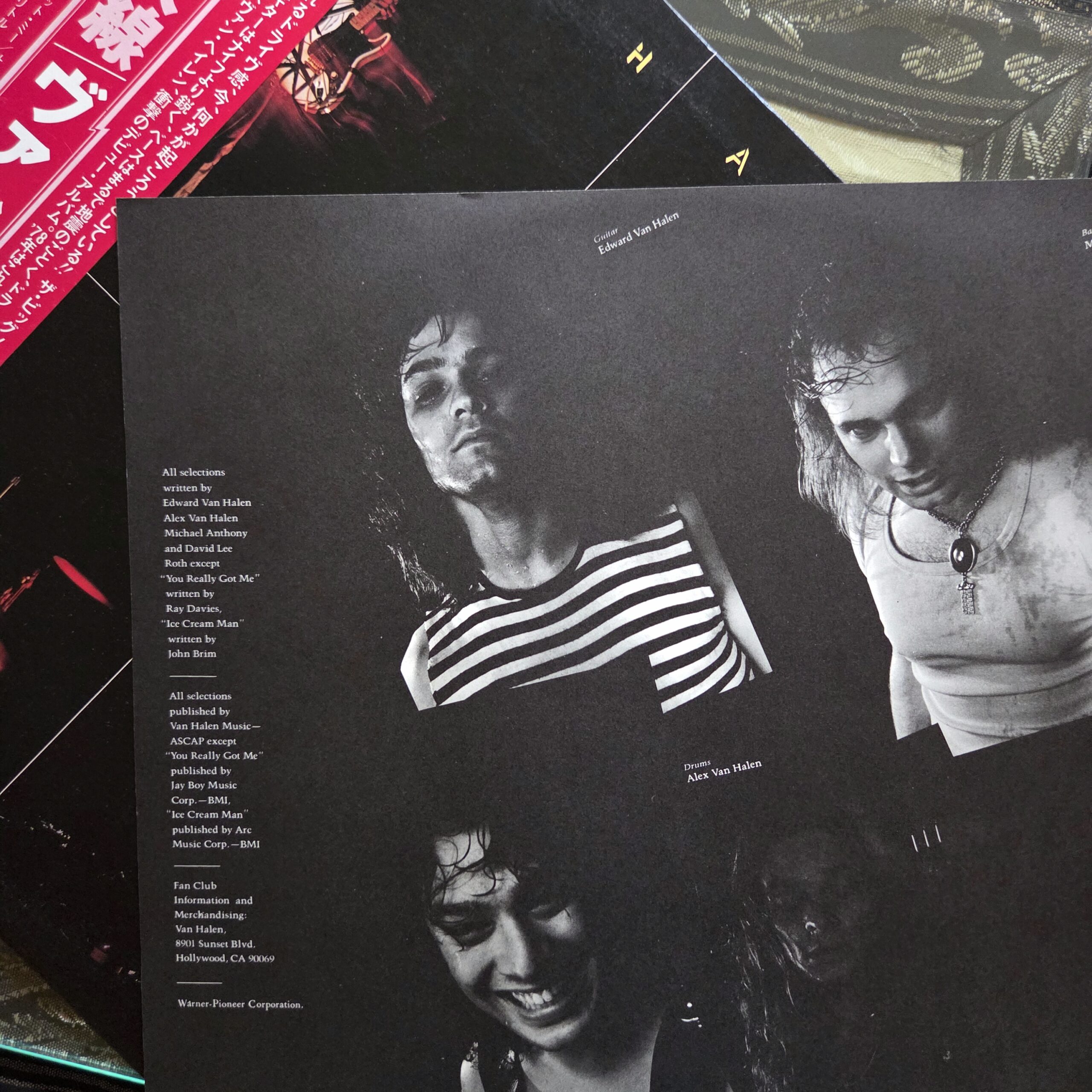 Van Halen – Van Halen Japan Press LP P-10479W - obrazek 3