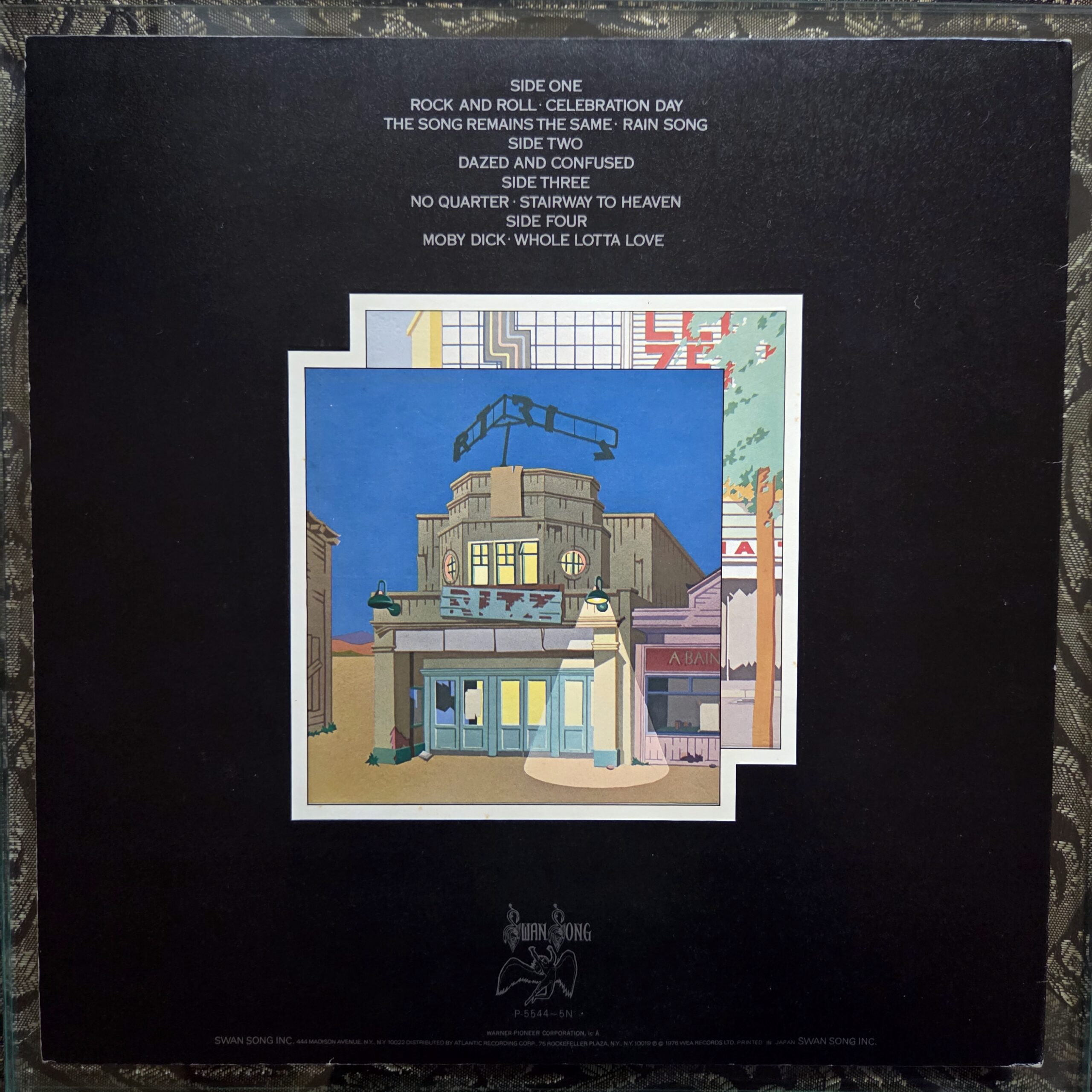 Led Zeppelin – The Soundtrack From The Film The Song Remains The Same Japan Press 2LP P-5544~5N - obrazek 2