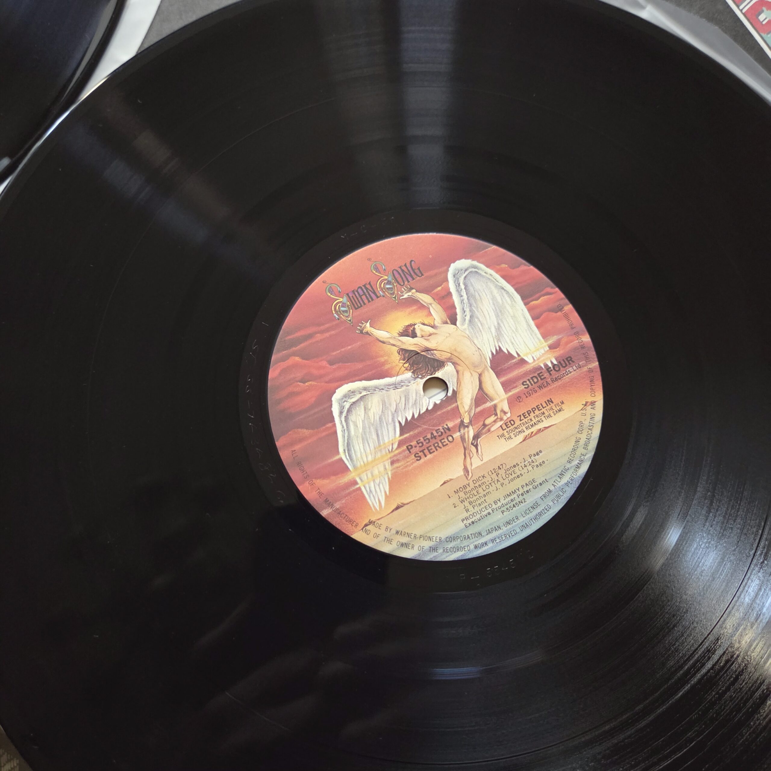 Led Zeppelin – The Soundtrack From The Film The Song Remains The Same Japan Press 2LP P-5544~5N - obrazek 8
