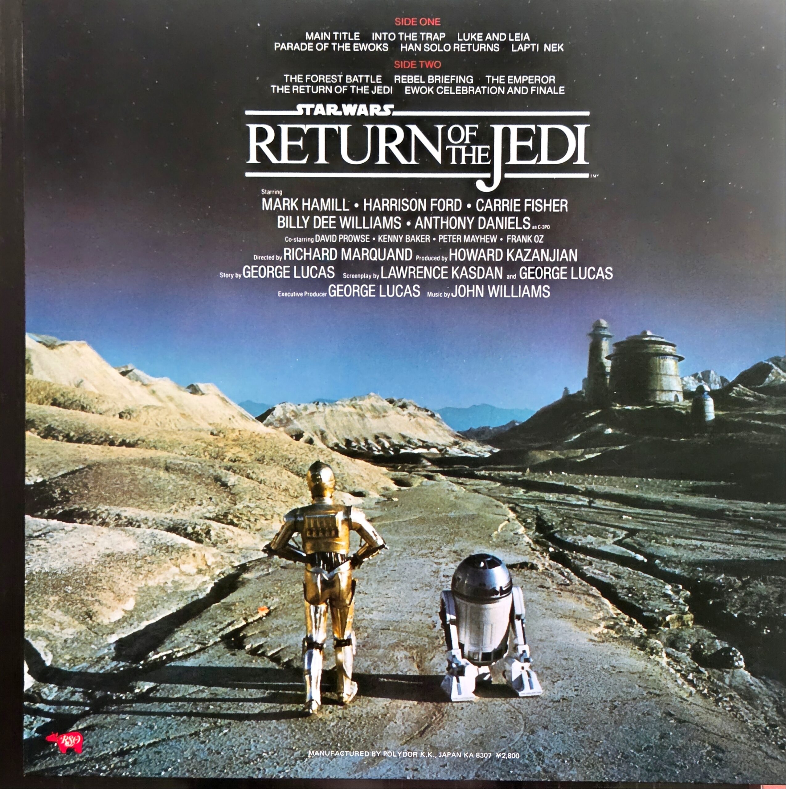 John Williams – Star Wars: Return Of The Jedi (The Original Motion Picture Soundtrack) Japan First Press 28MW 0031 - obrazek 6