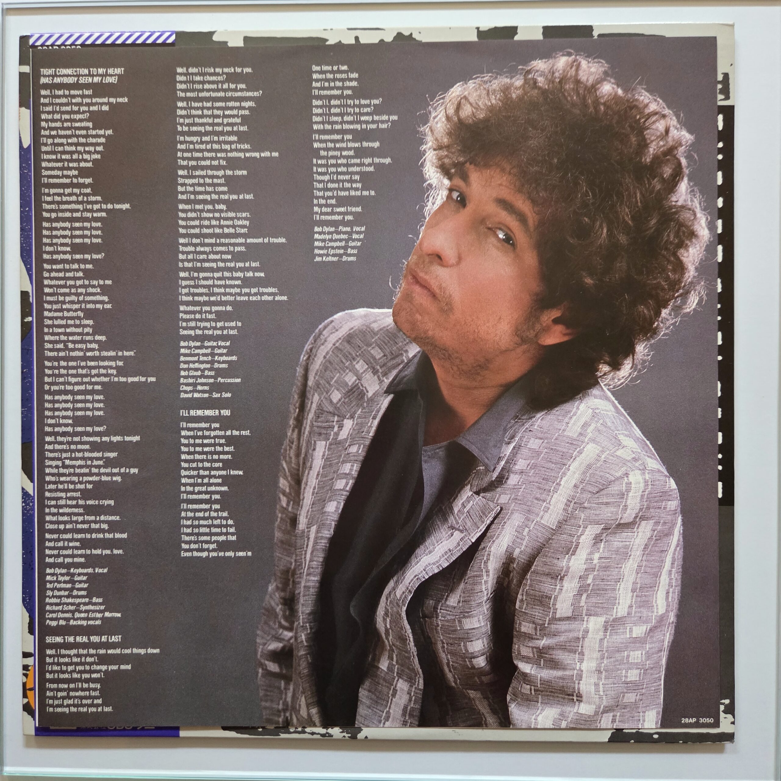 Bob Dylan – Empire Burlesque Japan First Press LP 28AP 3050 - obrazek 5