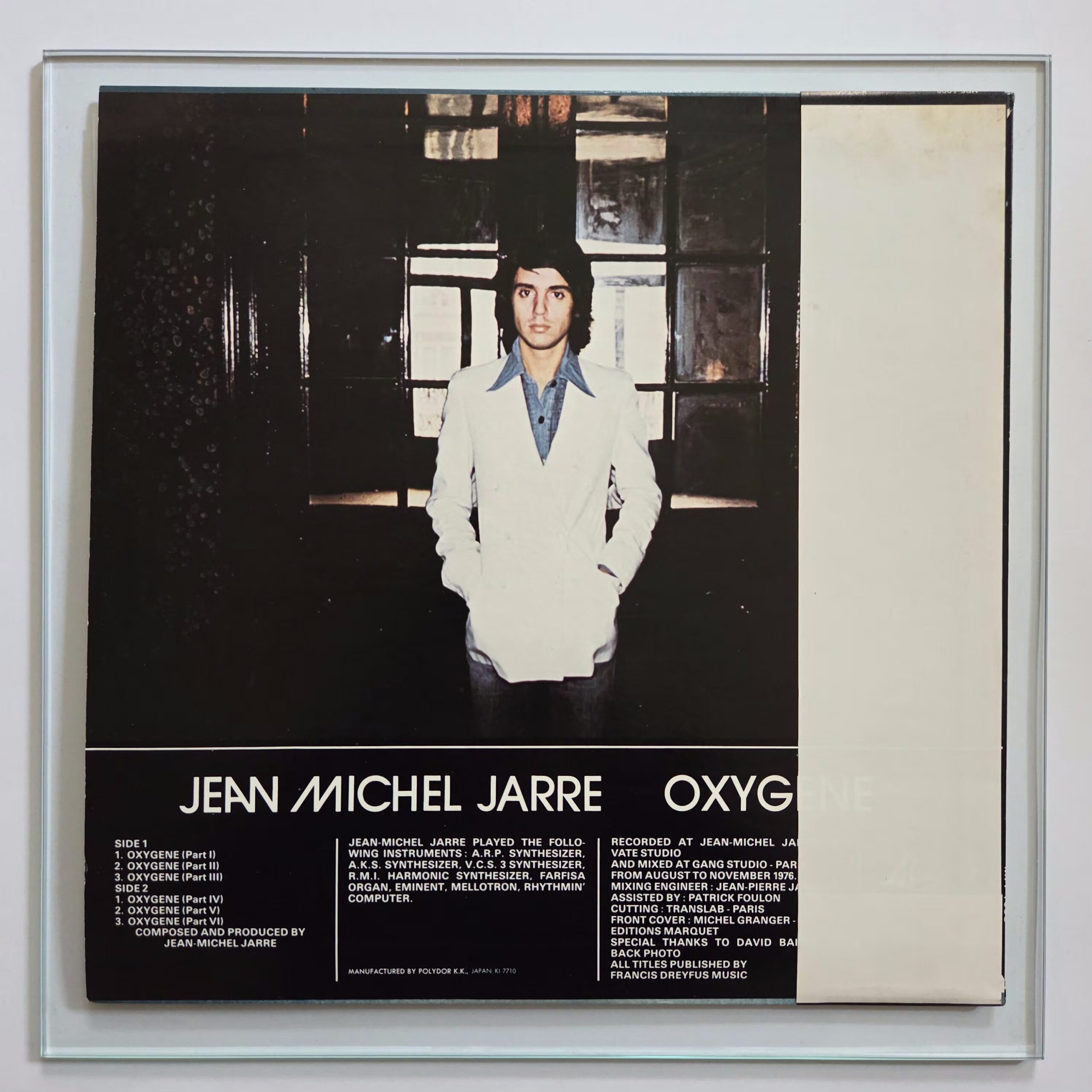 Jean-Michel Jarre – Oxygène | First Japanese Pressing 1977 - obrazek 2