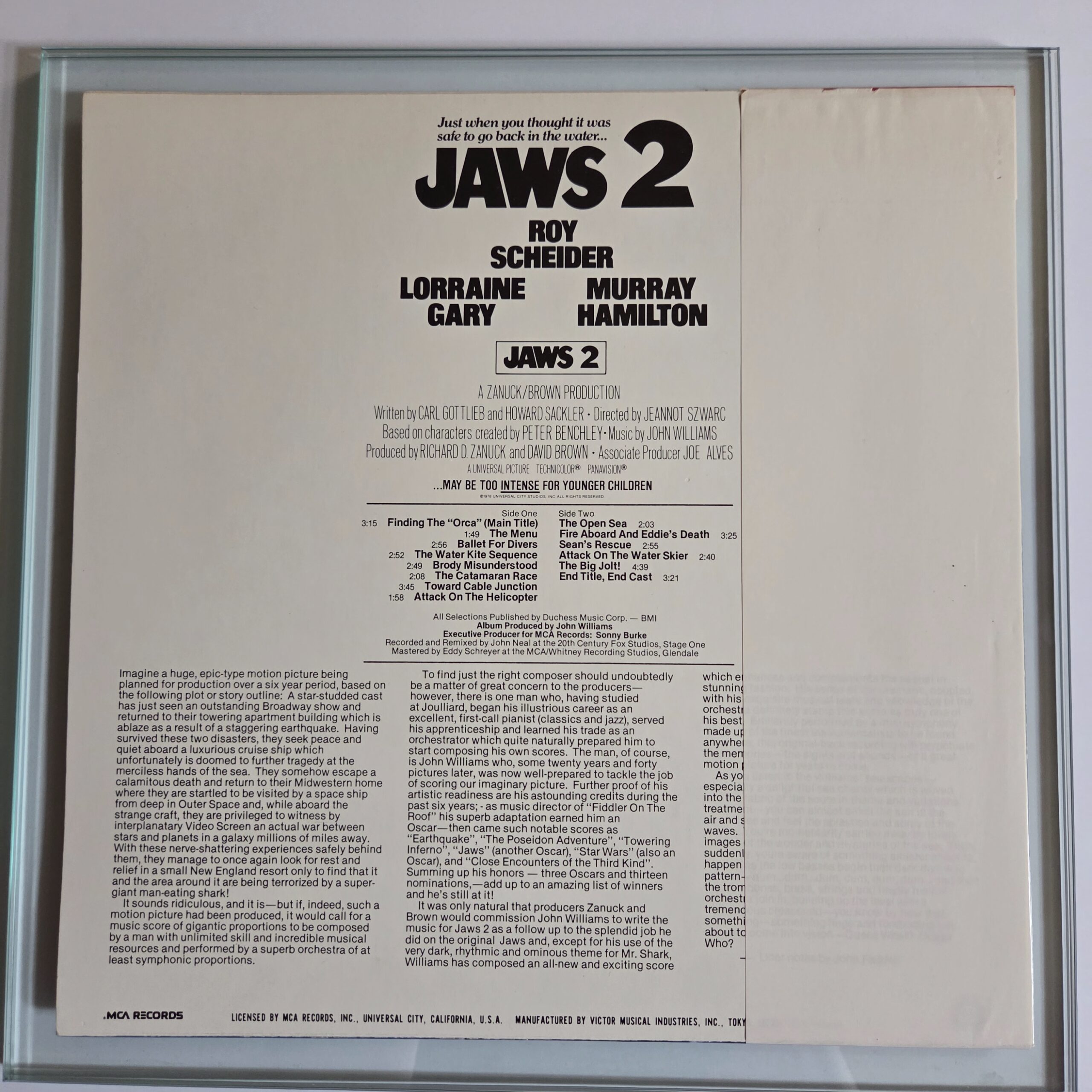 John Williams – Jaws 2: The Original Motion Picture Soundtrack | Japan 1978 | - obrazek 2