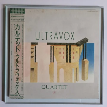 Ultravox – Quartet | Japan First Pressing 1982 | WWS-81531 | OBI + Insert